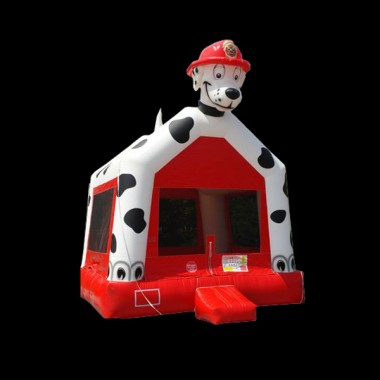 Inflatable Dalmatian Bounce
