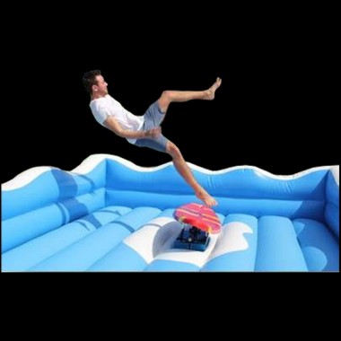 Inflatable Surf Board Ride